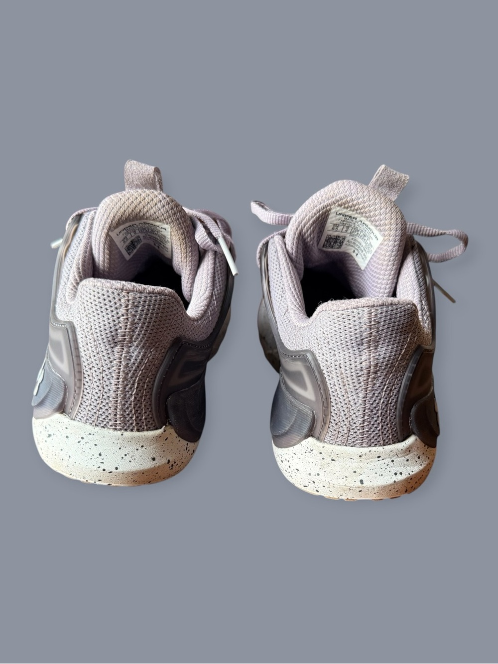 Under Armour Women’s Running Sneakers in Taupe and Ivory - Picture 4 of 11